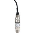 Noshok Pressure Transducer, 0 psig to 100 psig, 0.25% Accuracy (BFSL), 1 Vdc to 5 Vdc Output, 1/2 NPT Male, 1/2 NPT Potted Conduit w/ 6 ft Flying Leads 621-100-1-3-8-37